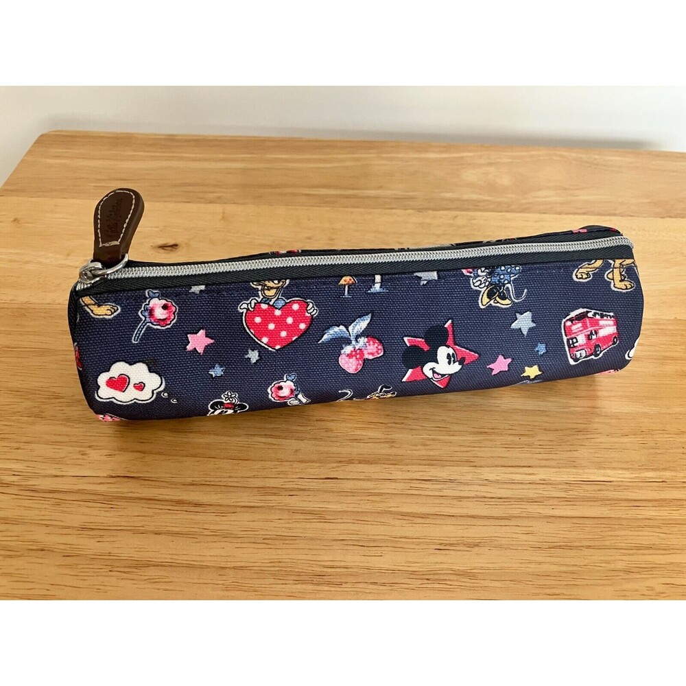 Cath Kidston London Disney Mickey & Friends Pencil Zip Holder Double Decker Bus
